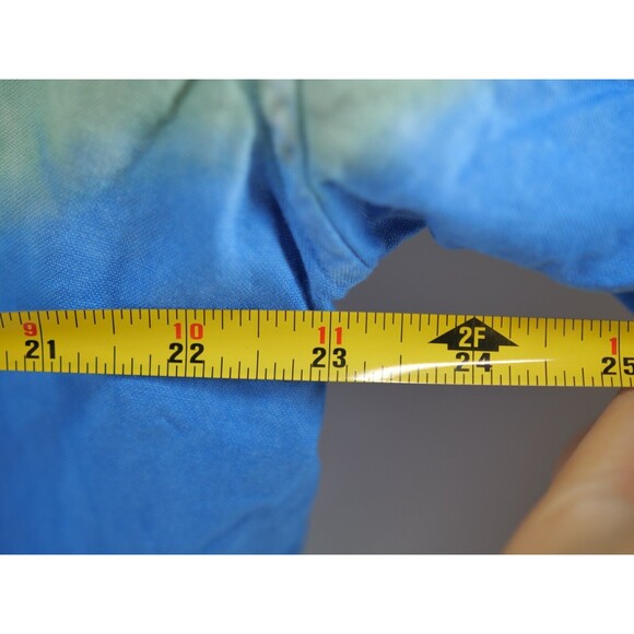 Polo Ralph Lauren Shirt Women's‎ Slim Tie Dye Custom Long Sleeve Button Up 14 - Picture 6 of 8